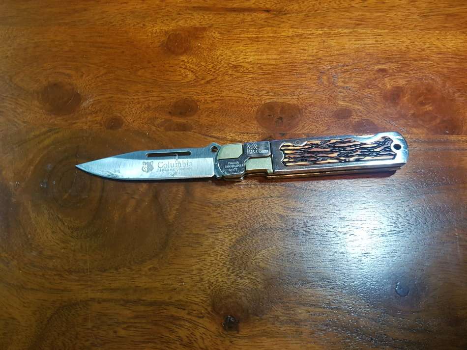 Second Hand Sharp Folding Pocket Knife - Very Good Condition