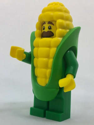 Original Lego Minifig - Corn Cob Guy (col289) - CLEARANCE SALE