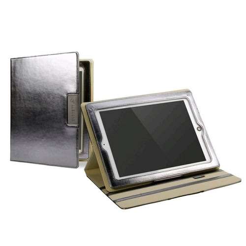 Cygnett Metallic High-Gloss Folio Mulit-view Case for iPad 1 to 6 (damaged box)