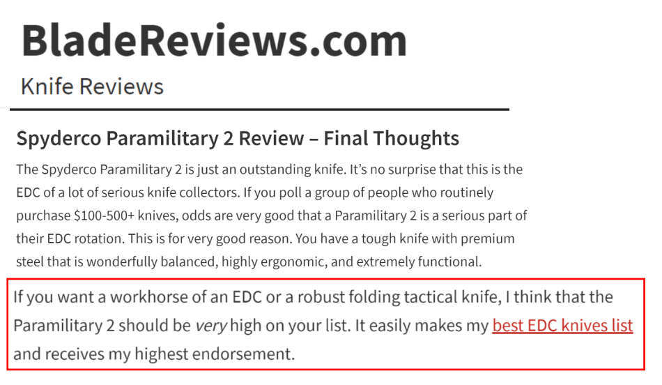 Spyderco ParaMilitary 2, G-10 Handles + Plain Edge [C81GP2] - CLEARANCE SALE