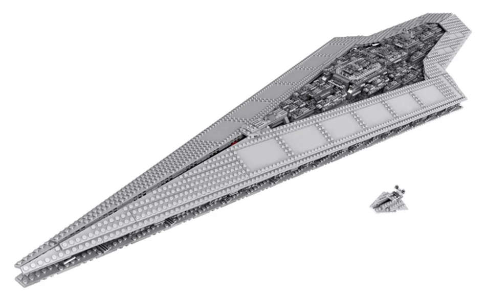 Massive Star Wars Super Star Destroyer Set - Excellent Condition (No Box) - CLEARANCE