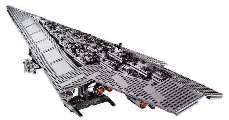 Massive Star Wars Super Star Destroyer Set - Excellent Condition (No Box) - CLEARANCE