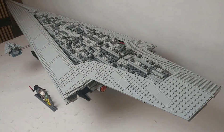 Massive Star Wars Super Star Destroyer Set - Excellent Condition (No Box) - CLEARANCE