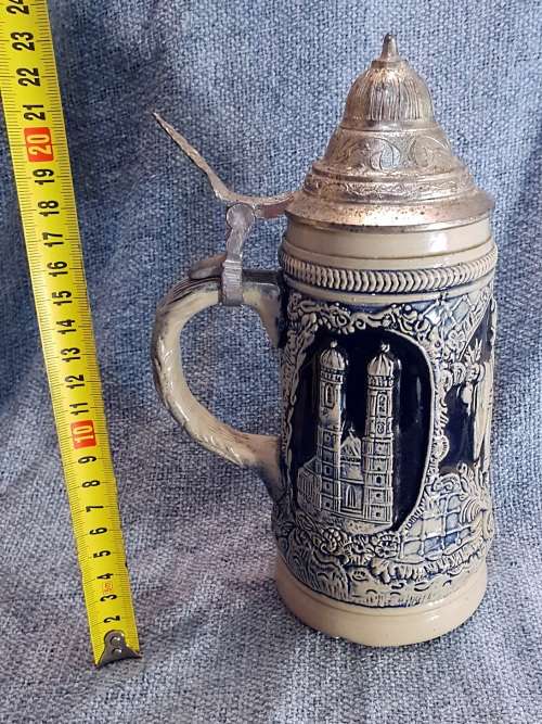 Extremely Rare Antique West German Beer Stein - Zöller & Born - CLEARANCE