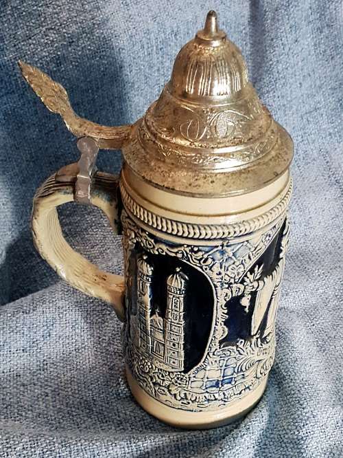 Extremely Rare Antique West German Beer Stein - Zöller & Born - CLEARANCE