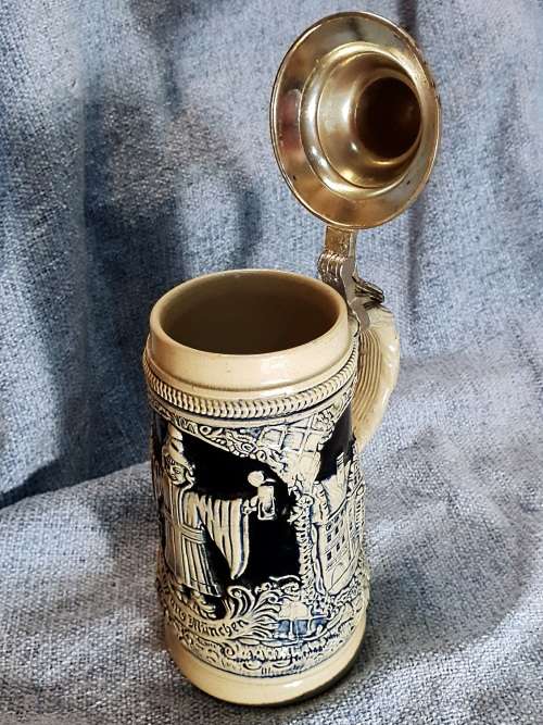 Extremely Rare Antique West German Beer Stein - Zöller & Born - CLEARANCE
