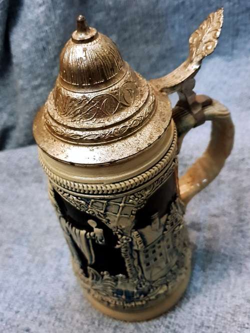 Extremely Rare Antique West German Beer Stein - Zöller & Born - CLEARANCE