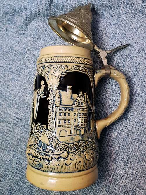 Extremely Rare Antique West German Beer Stein - Zöller & Born - CLEARANCE