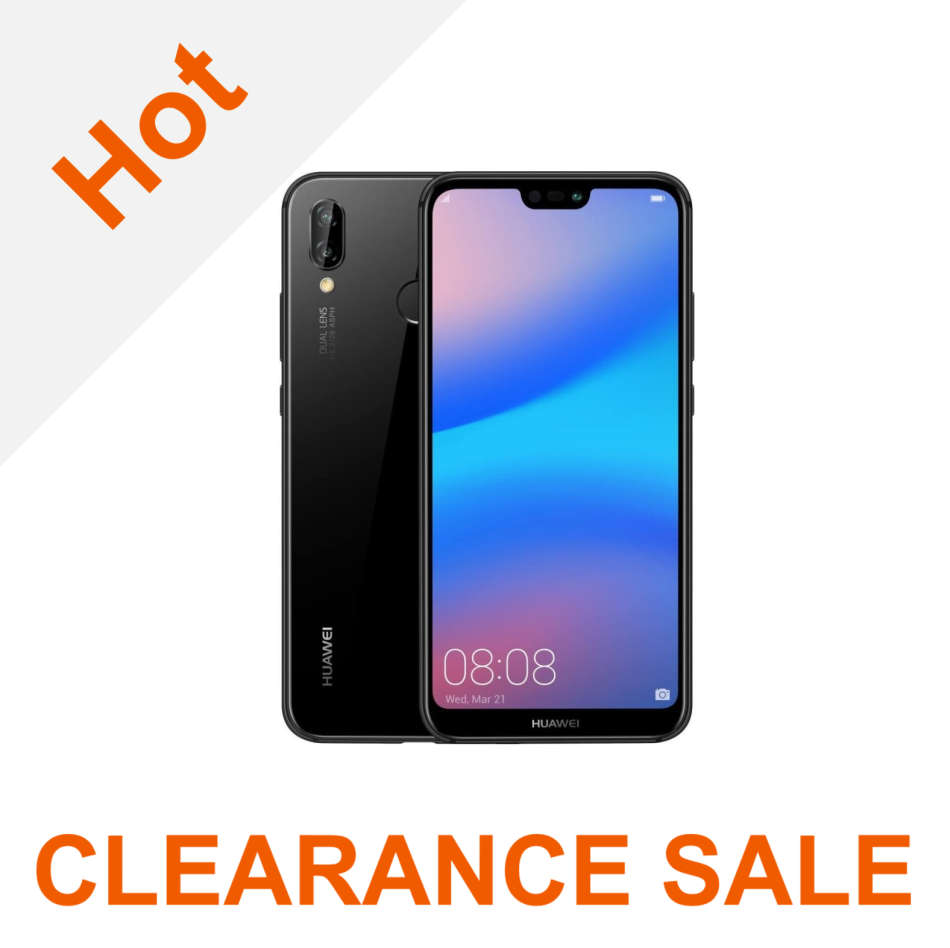 Huawei P20 Lite 64GB Midnight Black Dual Sim - Unlocked - CLEARANCE SALE