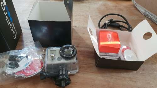 GoPro Hero 2 with Surfboard mounts and Flotation Device