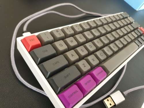 Mechanical Gaming Keyboard, 61 Keys (Gateron Optical Brown)