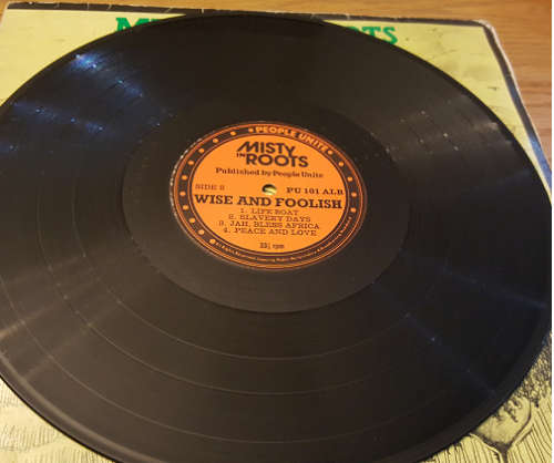 LP - Misty In Roots - Wise And Foolish - (Reggae) - 1982 UK Print