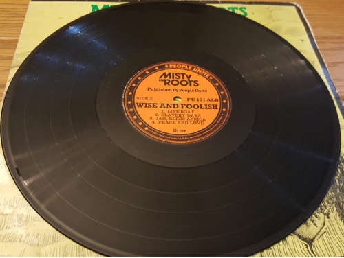 LP - Misty In Roots - Wise And Foolish - (Reggae) - 1982 UK Print