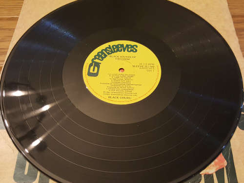 LP - Black Uhuru - Black Sounds Of Freedom - Reggae - 1982 SA
