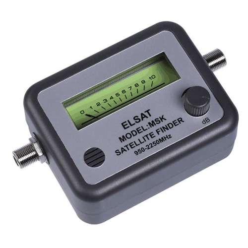 SATELLITE METER ANALOGUE WITH BUZZER