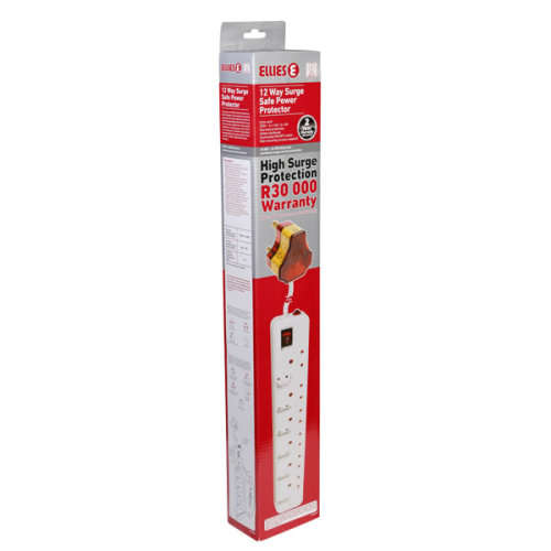 Ellies High Surge Protected 12 Way Multiplug