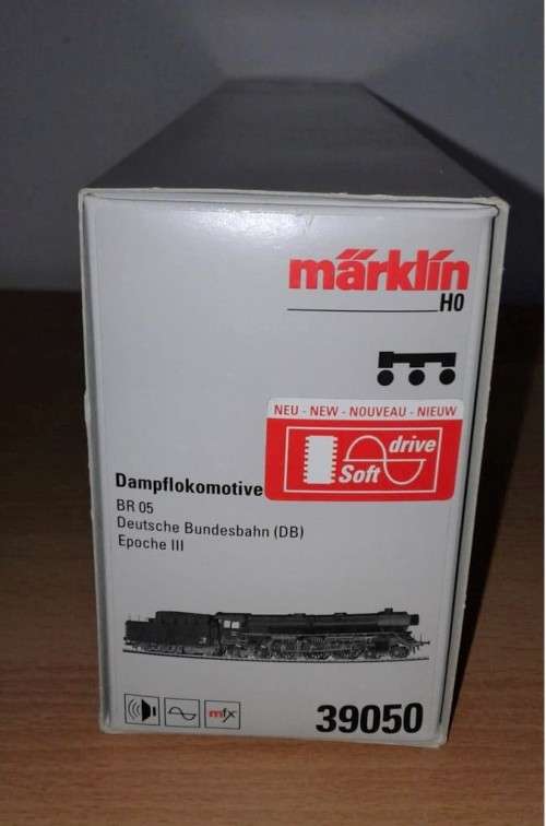 Marklin HO Gauge Steam Locomotive 39050 DB (Insider Club) Digital