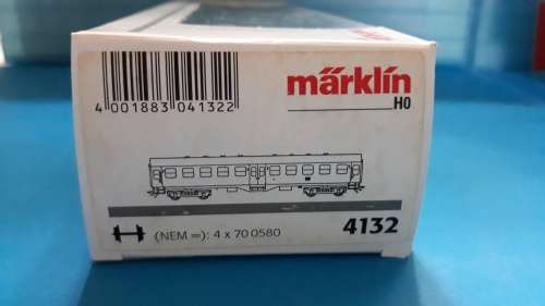 Marklin HO Gauge 4132 Passenger Car