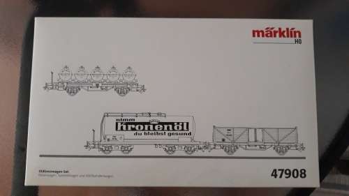Marklin HO Gauge 47908: Old-Timer Freight Car Set, Era III