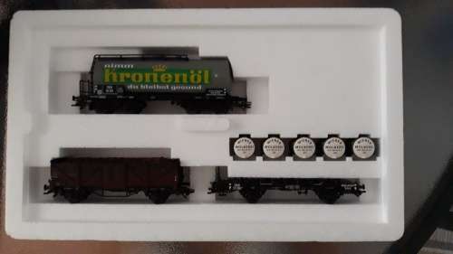 Marklin HO Gauge 47908: Old-Timer Freight Car Set, Era III