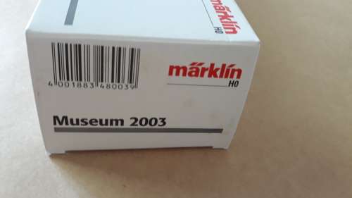 Marklin 48003 HO Gauge `Carl Stahl` Freight Wagon loaded with rope drum, with Bussing truck