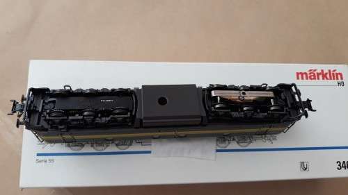 Marklin H0 Gauge 3467: Diesel locomotive - Series 55 - SNCB