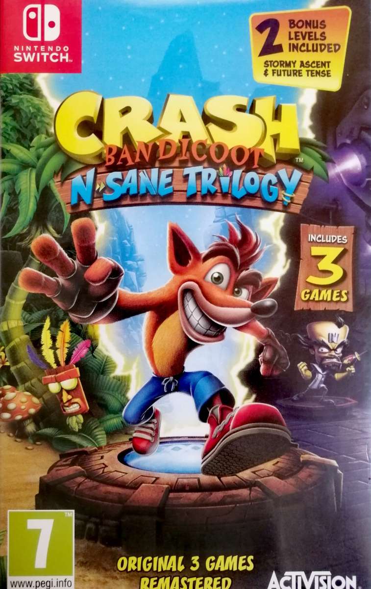 CRASH BANDICOOT NSANE TRILOGY