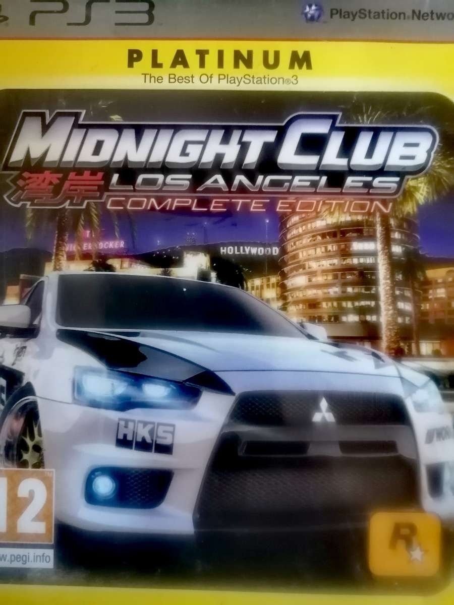 PS3 Midnight Club Los Angeles(Very Good Condition)
