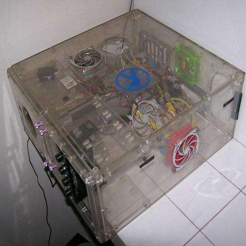 PERSPEX PC CASE