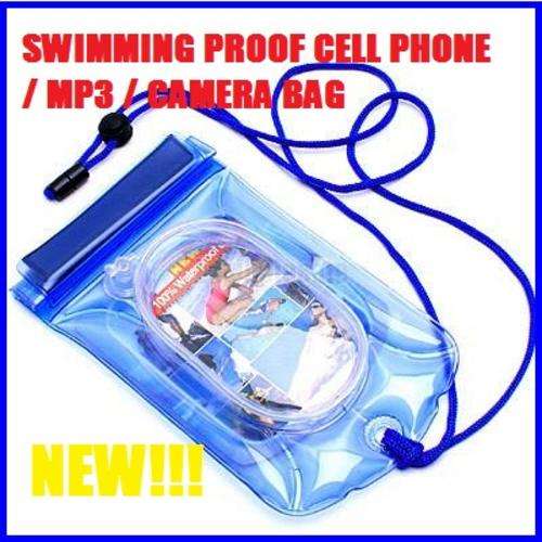 NEW!!!  Swimming Waterproof Pouch Case for Camera / MP3 / Cell phones. LIMITED STOCK!!!