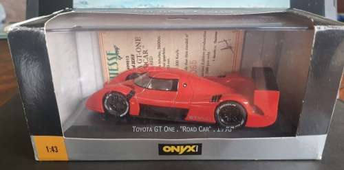Onyx Toyota GT on road car 1998