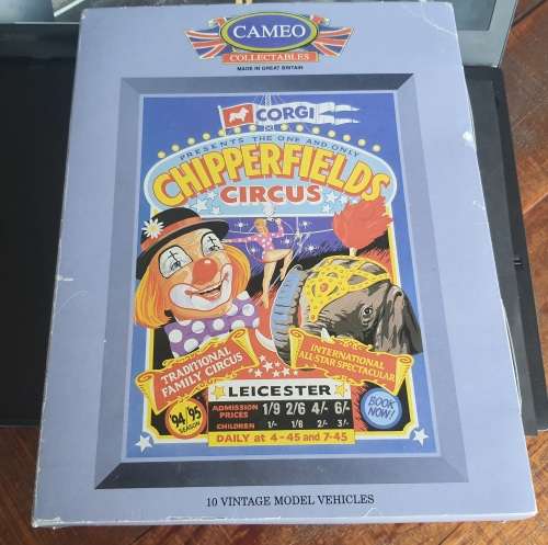 Corgi Chipperfield Circus 10 Vintage model collection