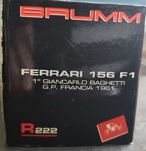 Brumm R222 Ferrari 156 F1