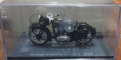 Set of Four Atlas classic Motorbike models