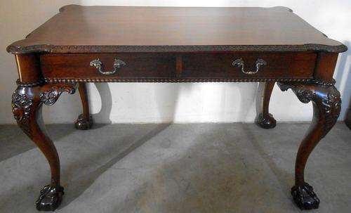 Chippendale style 2 drawer desk