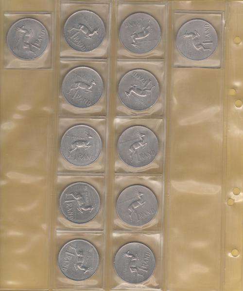 Set of 12 R1 Coins 1977/8/9/80/1/2/3/4/5/6/8/9