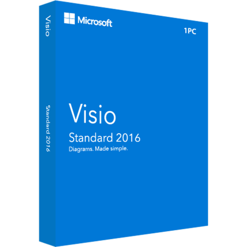 Microsoft Visio Standard 2016 License