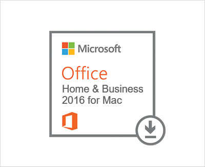 Microsoft Office Home and Business 2016 for MAC - Lifetime Activation