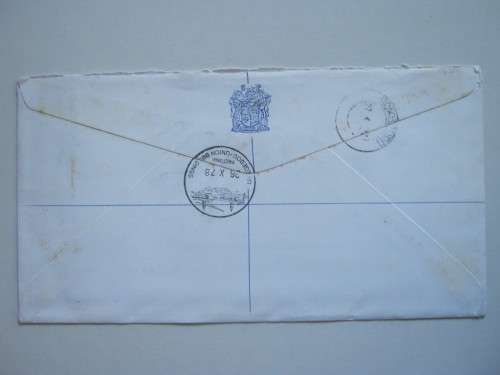 RSA - 1978 COVER FROM THE STATE PRESIDENTS OFFICE