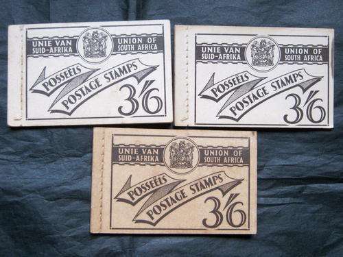 UNION - 1951 BOOKLET # 21 - 3 x INCOMPLETE BOOKS