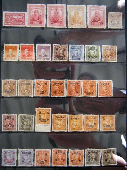 CHINA (PRE 1949) - SELECTION OF 65 STAMPS - MNH