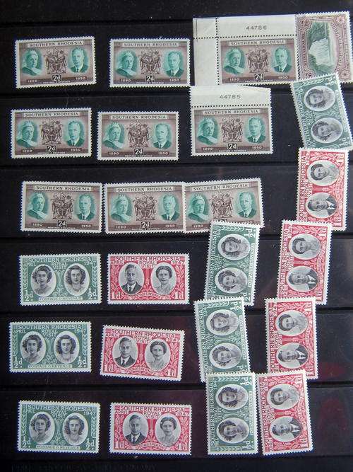 STH RHODESIA - CLEARANCE LOT - 36 STAMPS MNH
