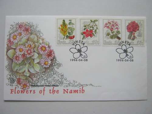 NAMIBIA - 1994 FLOWERS OF THE NAMIB - OFFICIAL FDC 2.5