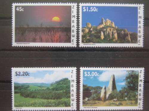 ZIMBABWE - 1996 SCENIC VIEWS - FULL SET OF 4 - MNH