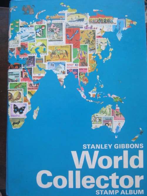 SG STAMP ALBUM - EXCELLENT COLLECTION OF AROUND 4500 MIXED WORLD STAMPS - NO OBVIOUS DUPLICATION