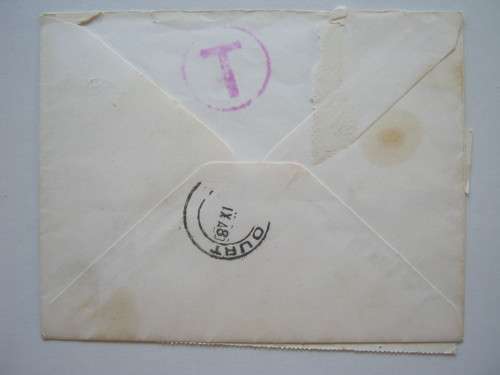 POSTAL HISTORY - RSA 1980 COVER WITH POSTAGE DUES