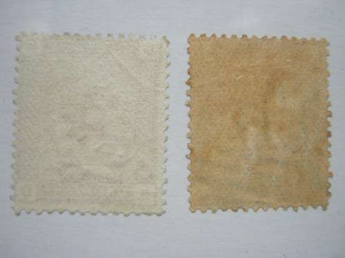 GB QV - 1880-81 DEFIN ISSUE - 2 x 1d VENETIAN RED - MINT NO GUM & UNH