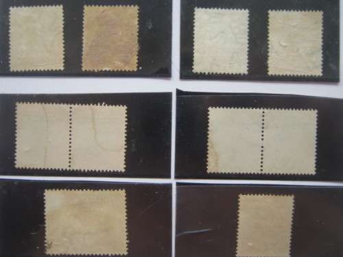 SOUTH AFRICA - SELECTION OF "CUSTOMS DUTY/DOUANE" STAMPS (INCL KGV 1/- ORANGE)