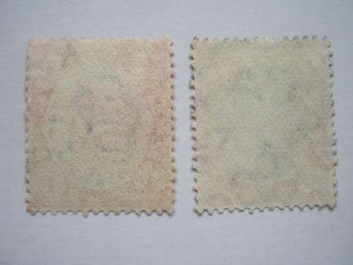 TRANSVAAL - 1904-09 DEFIN ISSUE KEVII 1/- BLACK & RED-BROWN - 2 STAMPS - UNH