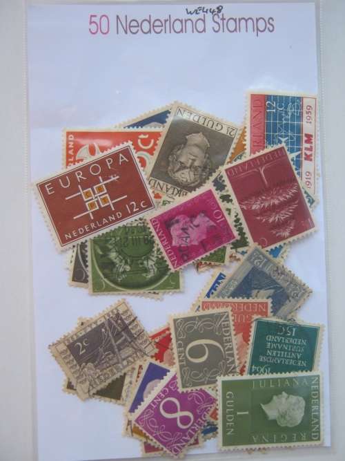 NETHERLANDS - 50 STAMPS - VERY LITTLE DUPLICATION